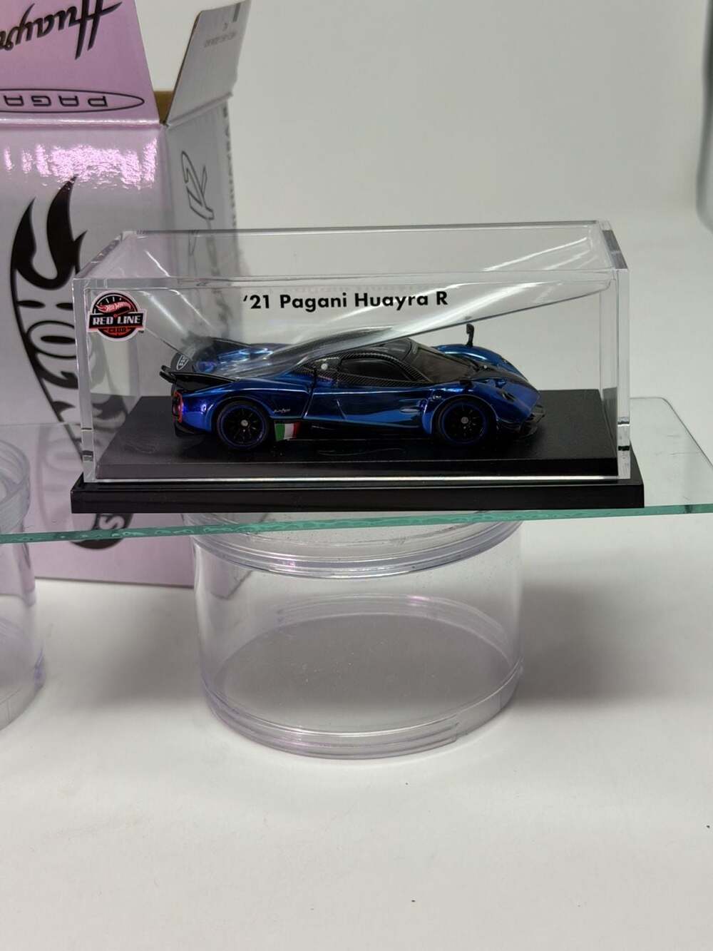 Hot Wheels RLC 21 Pagani Huayra R Blue Diecast Model Car